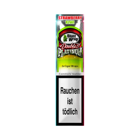 Blunt Wraps Double Platinum Strawberry Kiwi 2 in 1