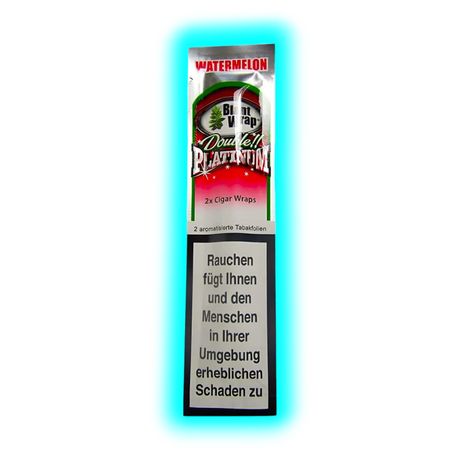 Blunt Wraps Double Platinum Watermelon 2 in 1