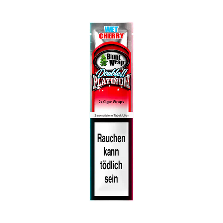 Blunt Wraps Double Platinum Wet Cherry 2 in 1