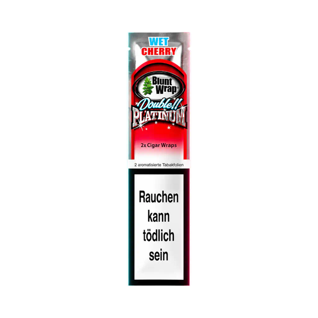 Blunt Wraps Double Platinum Wet Cherry 2 in 1