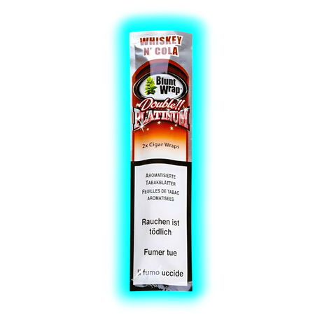 Blunt Wraps Double Platinum Whiskey'n'Cola 2 in 1