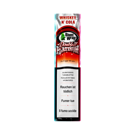 Blunt Wraps Double Platinum Whiskey'n'Cola 2 in 1