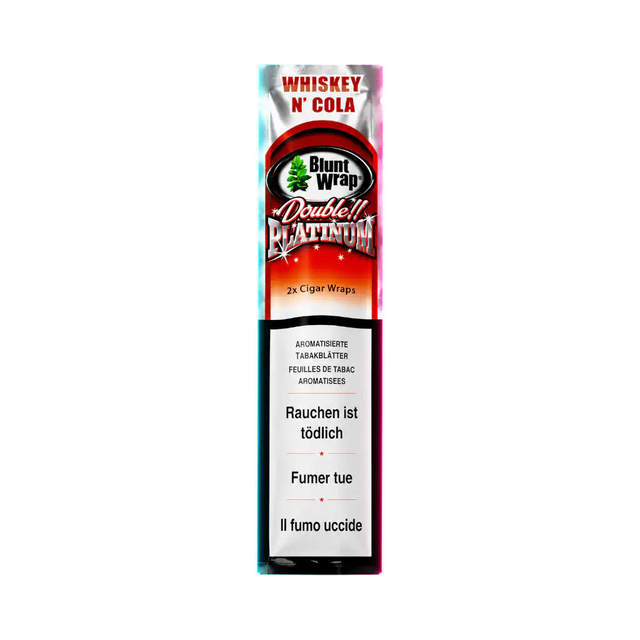 Blunt Wraps Double Platinum Whiskey'n'Cola 2 in 1