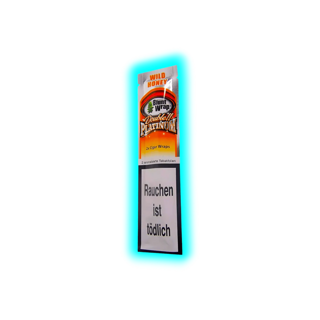 Blunt Wraps Double Platinum Wild Honey 2 in 1