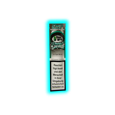 Blunt Wraps Double Platinum Zero 2 in 1