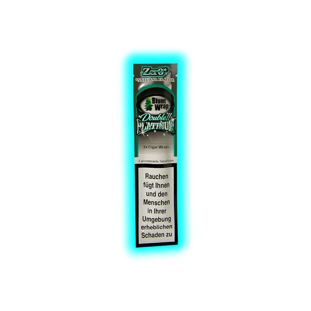 Blunt Wraps Double Platinum Zero 2 in 1