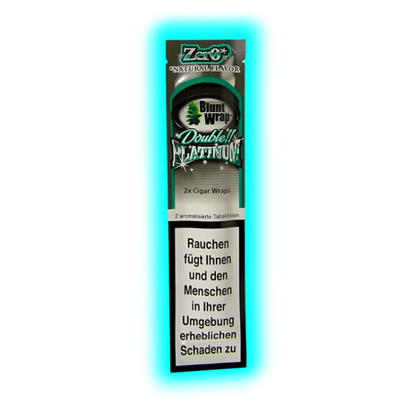 Blunt Wraps Double Platinum Zero 2 in 1