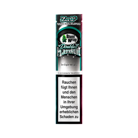 Blunt Wraps Double Platinum Zero 2 in 1