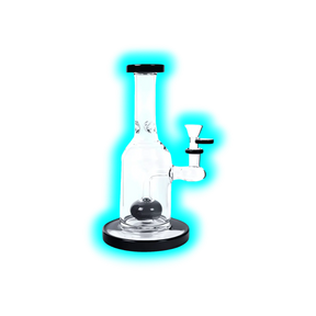 Bong/Dabber Black Transparent 22cm