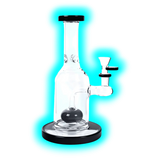Bong/Dabber Black Transparent 22cm