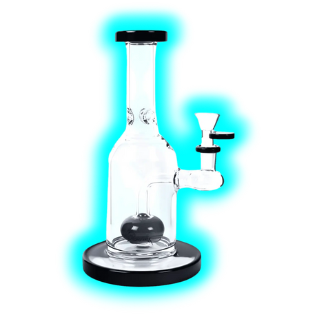 Bong/Dabber Black Transparent 22cm