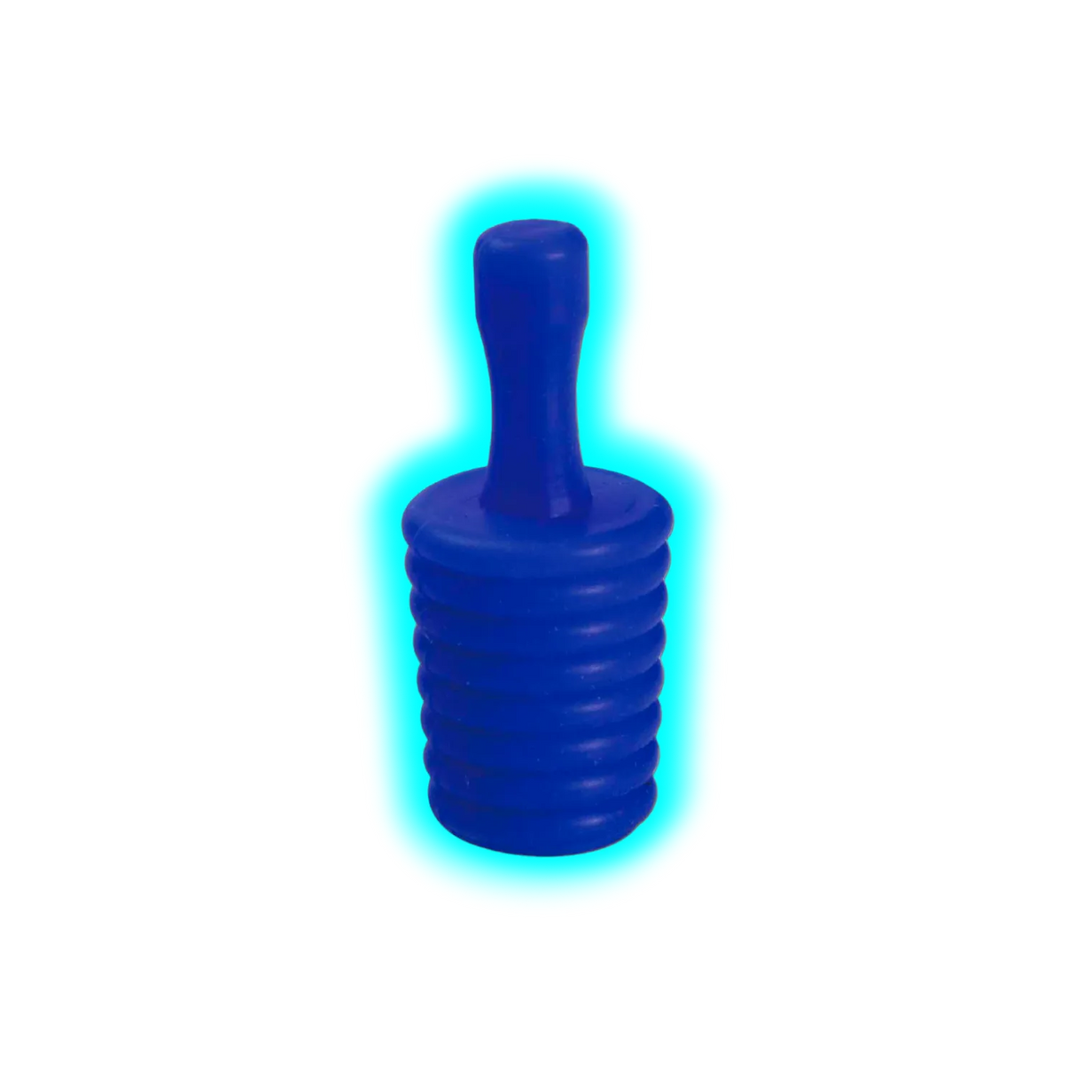 Bong Joint Plug Silicone Blue NS14
