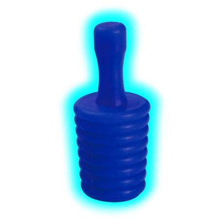 Bong Joint Plug Silicone Blue NS19