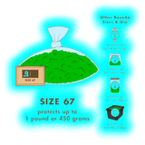 Boveda Over Wrapped 62% Humidy Pack 67g 100pcs