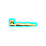 Brass Pipe with Filter Inlay 10cm
