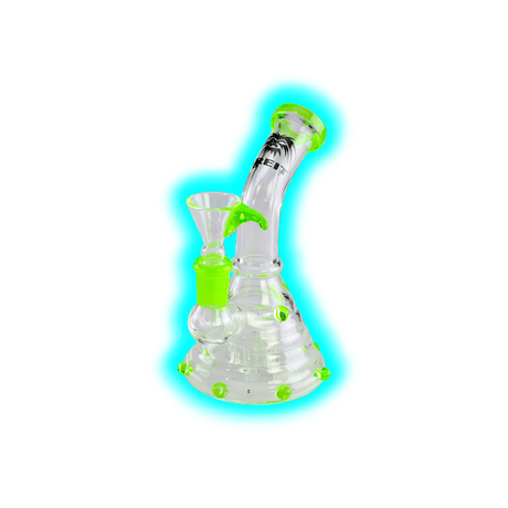 BREIT Drumperkolator Bong with Nobs Green