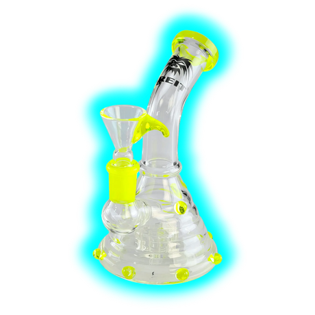 BREIT Drumperkolator Bong with Nobs Yellow