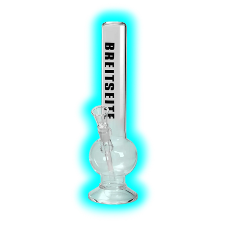 Breitseite Glasbong 40cm