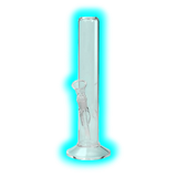 Breitseite Glassbong Zylinder 40cm