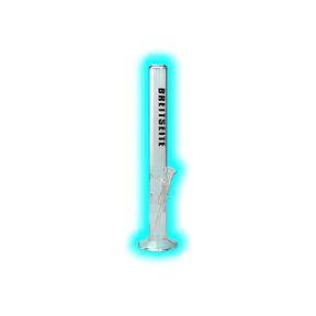 Breitseite Zylinder Glasbong Ice 55cm