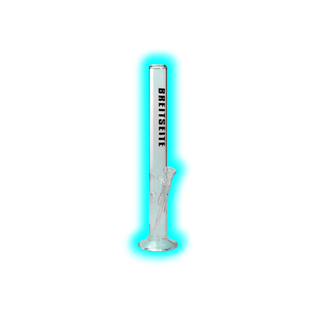 Breitseite Zylinder Glasbong Ice 55cm