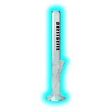 Breitseite Zylinder Glasbong Ice 55cm