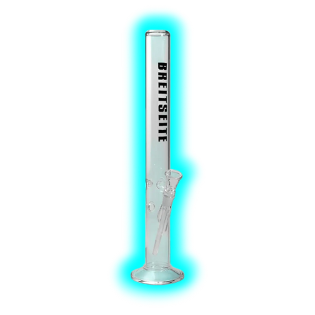 Breitseite Zylinder Glasbong Ice 55cm