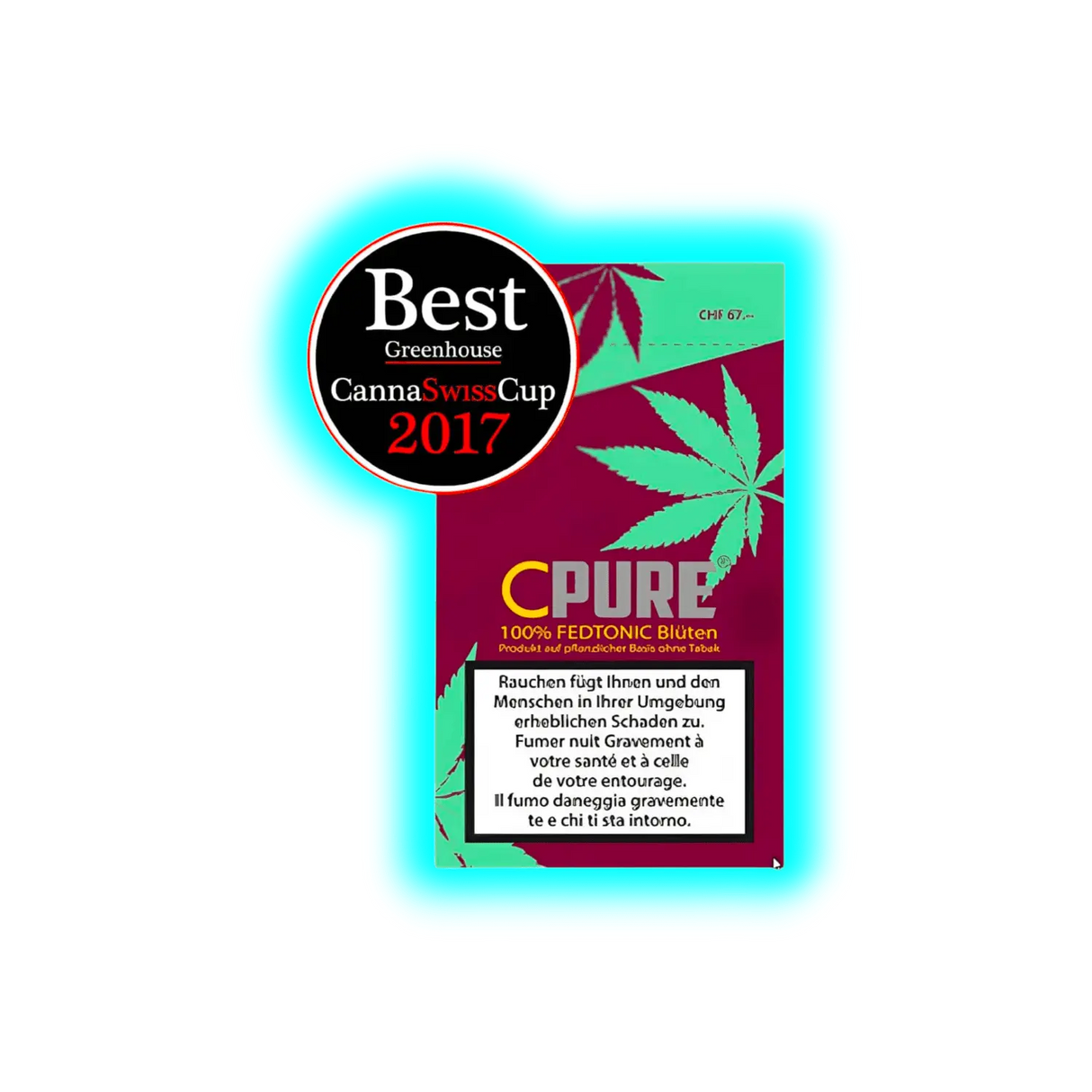 C-Pure Europe Fedtonic - Tabakersatz 3g