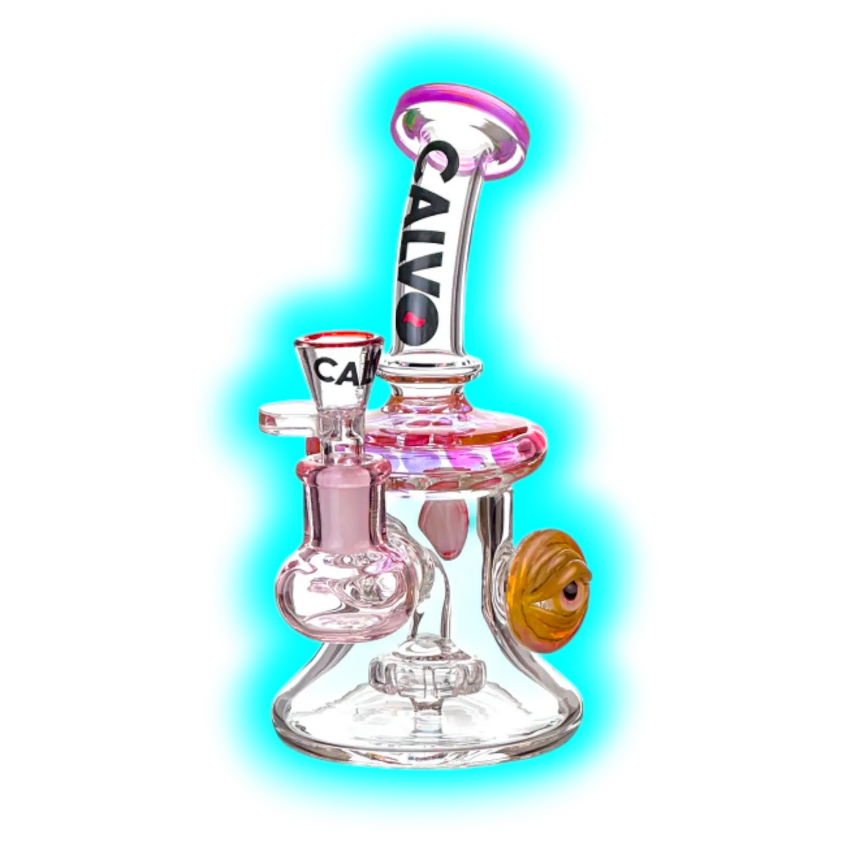 Calvo Dual Eye Dab Rig Purple