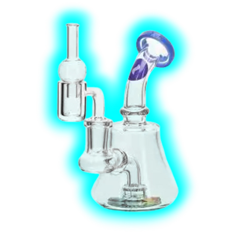Calvo Wax Set Dab Rig Blue