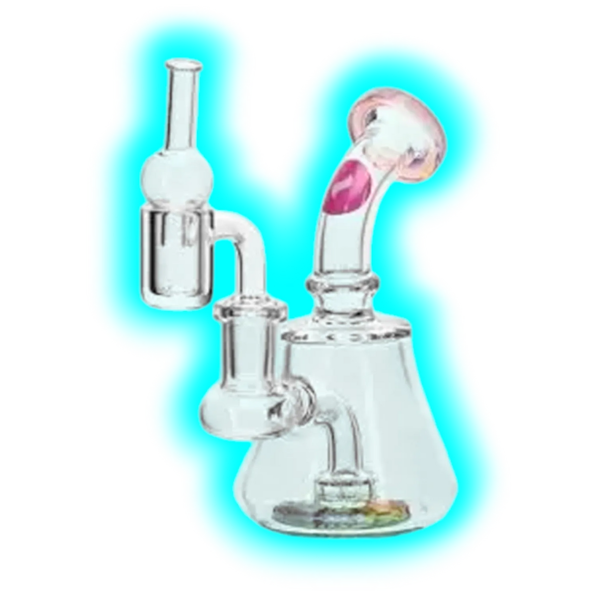 Calvo Wax Set Dab Rig Pink