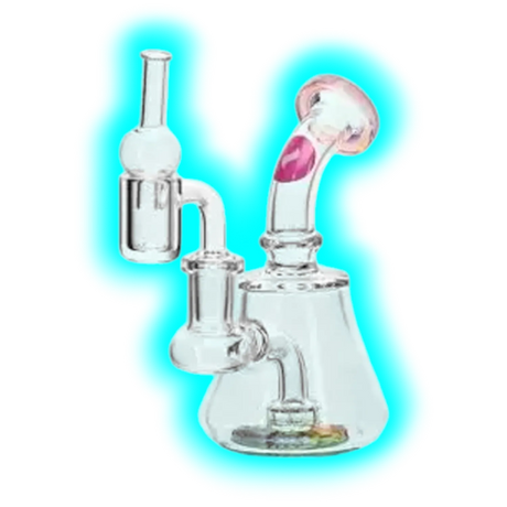 Calvo Wax Set Dab Rig Pink