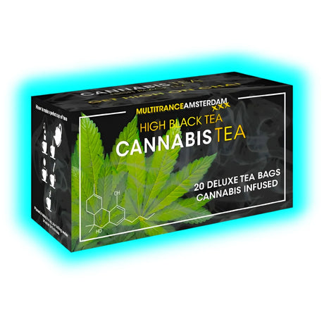 Cannabis Tea - Black High Tea - 20 x 1,5g