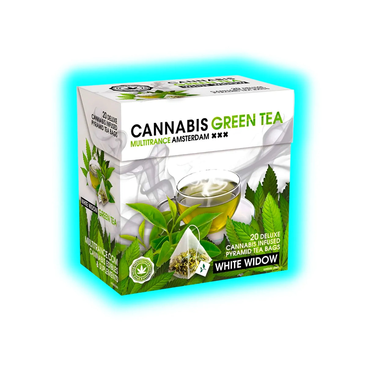 Cannabis Tea - Pyramid White Widow Tea - 20 x 1,5g