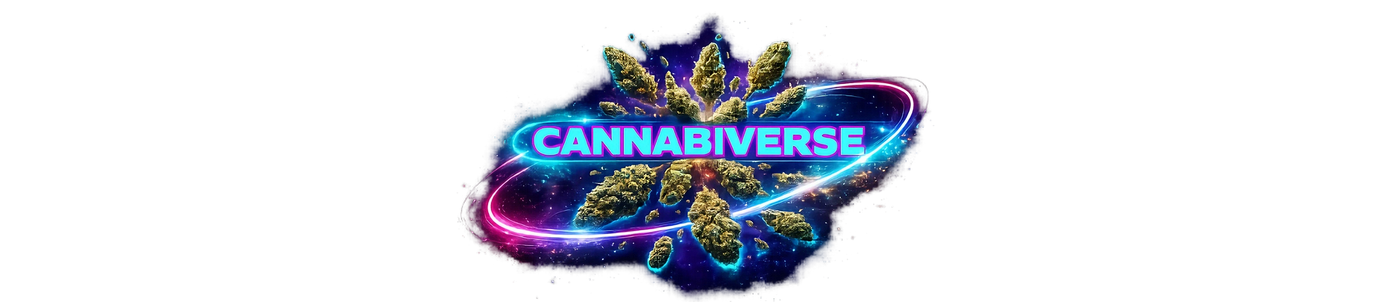 Visualisierung des Cannabiverse mit CBD Produkten aus der Schweiz