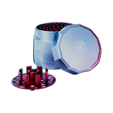 CAPU Herb Grinder Frequent Flyer Blue in der Frontansicht