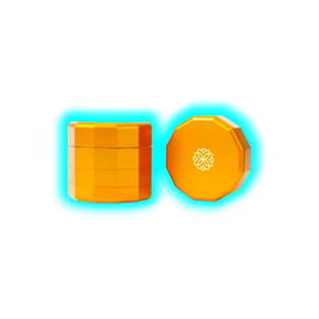 CAPU Herb Grinder Frequent Flyer Gold