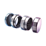 CAPU Herb Grinder Titan von hinten fotografiert (Rückansicht)