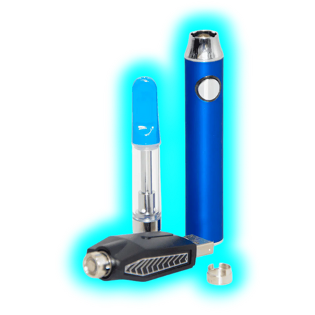 CBD Vape Pen Kit Blau