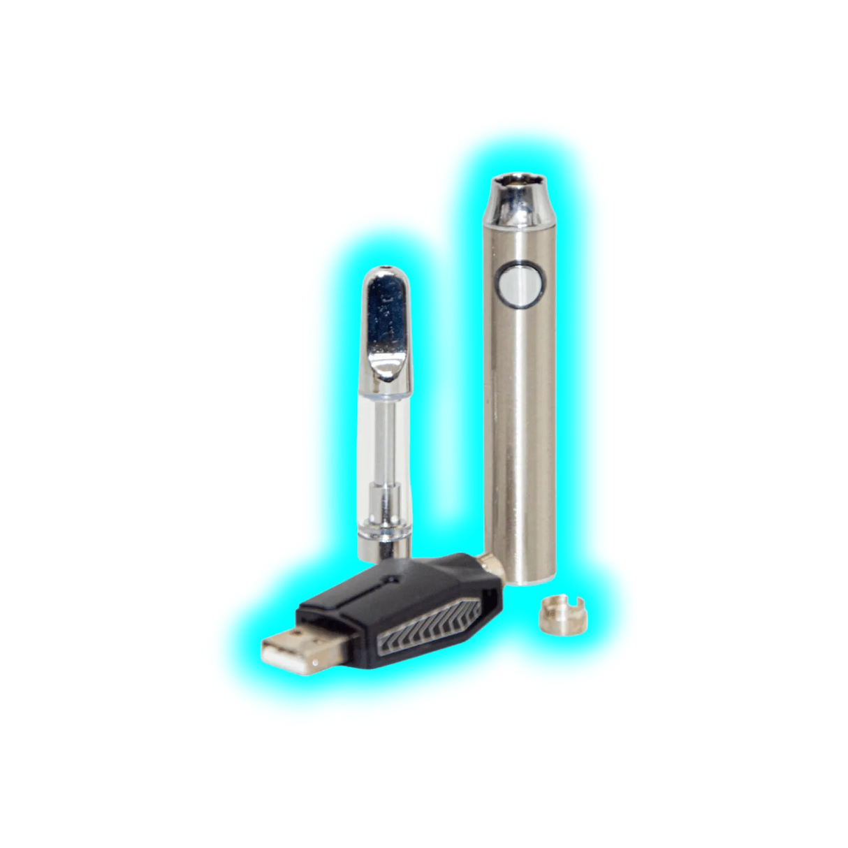 CBD Vape Pen Kit Silver