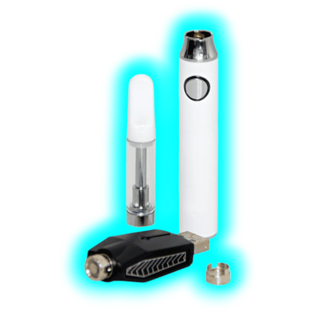 CBD Vape Pen Kit Weiss