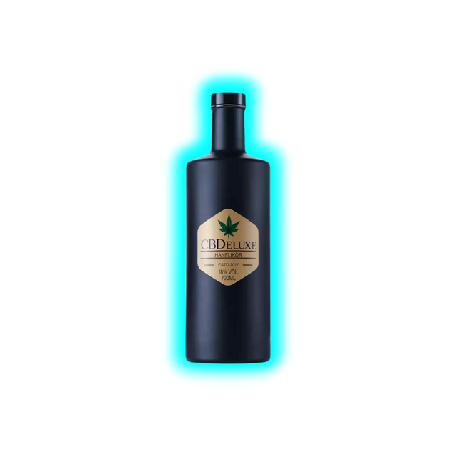 CBDeluxe Hanf Liqueur 70cl 18%