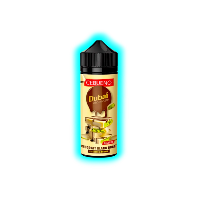 Cebueno Dubai Chocovape White 100/120ml Shortfill