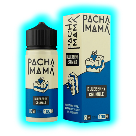 Charlies Chalk Dust Pacha Mama Blueberry Crumble 100/120ml Shortfill