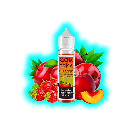 Charlies Chalk Dust Pacha Mama Fuji Apple Strawberry Nectarine 50ml Shortfill