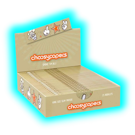 Choosypapers King Size Slim Comic Hands Box 25pcs
