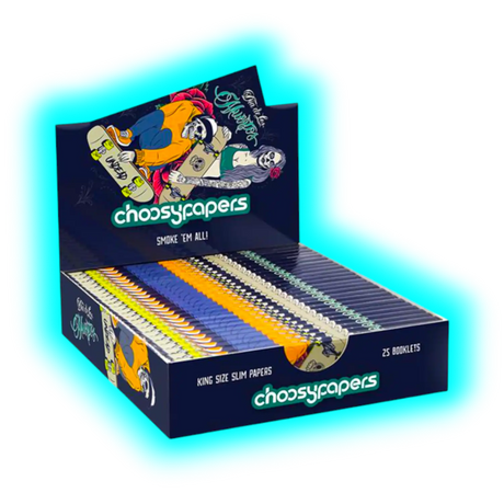 Choosypapers King Size Slim Dias De Los Muertos Box 25pcs