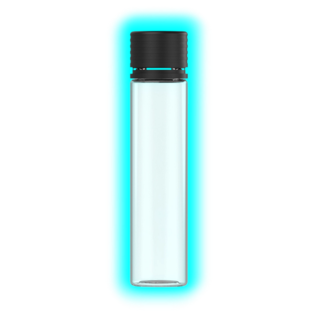 Chubby Gorilla Spiral Tube with Liner and Tamper Evident Clear Black 95mm