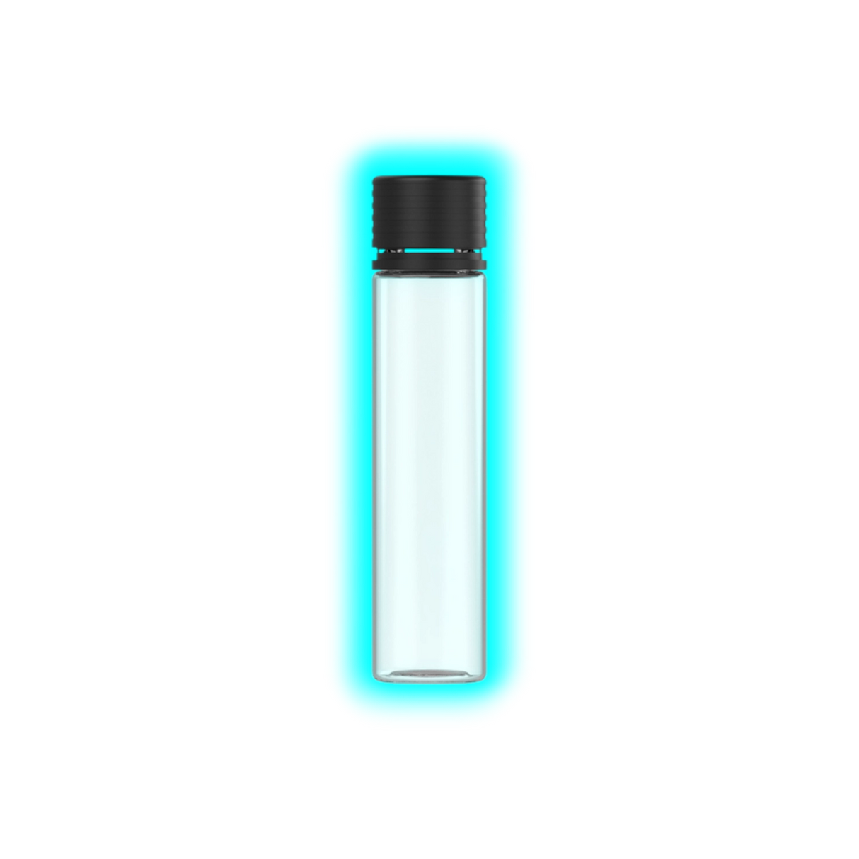 Chubby Gorilla Spiral Tube with Liner and Tamper Evident Clear Black 95mm