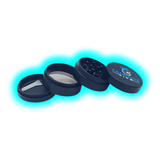 CK Aluminium Grinder 4 Parts Black
